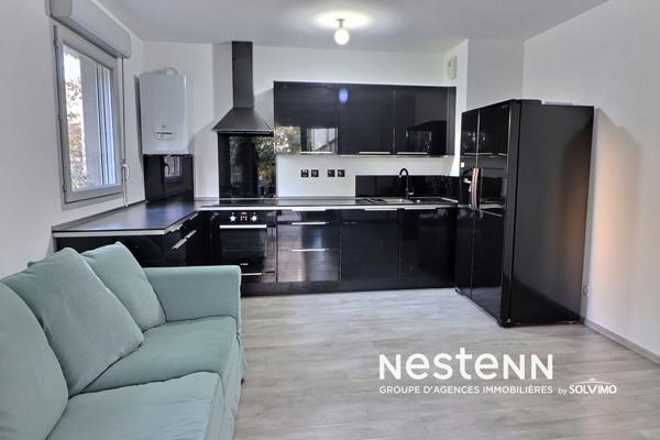 Appartement rez-de-jardin Saint Priest Revaison 3 pièces 58 m2, terrasse, jardin 24.4m2, garage fermé en sous-sol