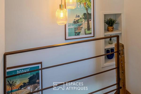 Maison de charme typique dans les ruelles de Pornic