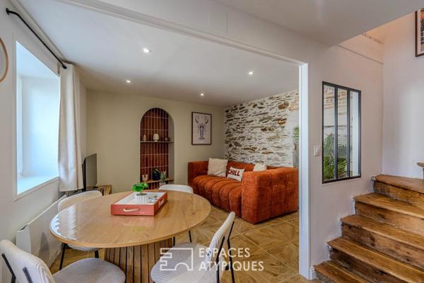 Maison de charme typique dans les ruelles de Pornic