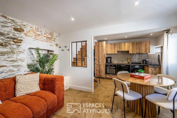 Maison de charme typique dans les ruelles de Pornic