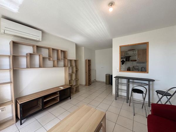 Appartement meublé 3 pièces de 54 m² avec terrasse, climatisation et 2 places de parking - Montpellier