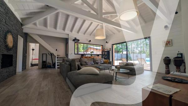 Propriété d'exception Lège-Cap-Ferret avec lodge indépendant et piscine chauffée - 33950 Lège-Cap-Ferret - Réf 87133418