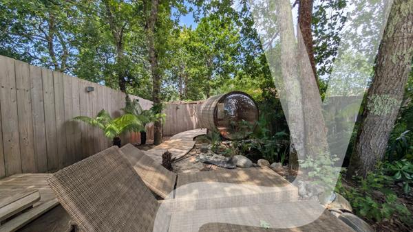 Propriété d'exception Lège-Cap-Ferret avec lodge indépendant et piscine chauffée - 33950 Lège-Cap-Ferret - Réf 87133418