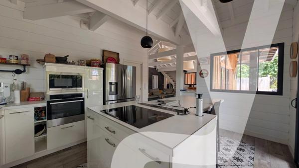 Propriété d'exception Lège-Cap-Ferret avec lodge indépendant et piscine chauffée - 33950 Lège-Cap-Ferret - Réf 87133418