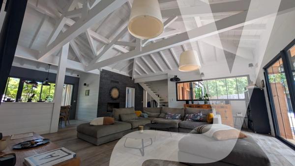 Propriété d'exception Lège-Cap-Ferret avec lodge indépendant et piscine chauffée - 33950 Lège-Cap-Ferret - Réf 87133418