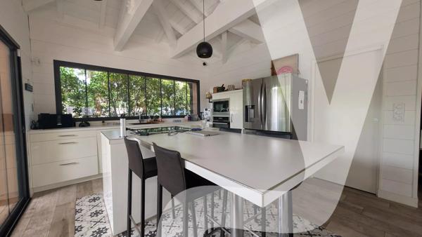 Propriété d'exception Lège-Cap-Ferret avec lodge indépendant et piscine chauffée - 33950 Lège-Cap-Ferret - Réf 87133418