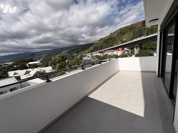 Vente appt T4 neuf dernier étage St Paul
