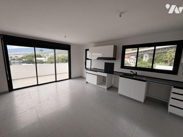 Vente appt T4 neuf dernier étage St Paul