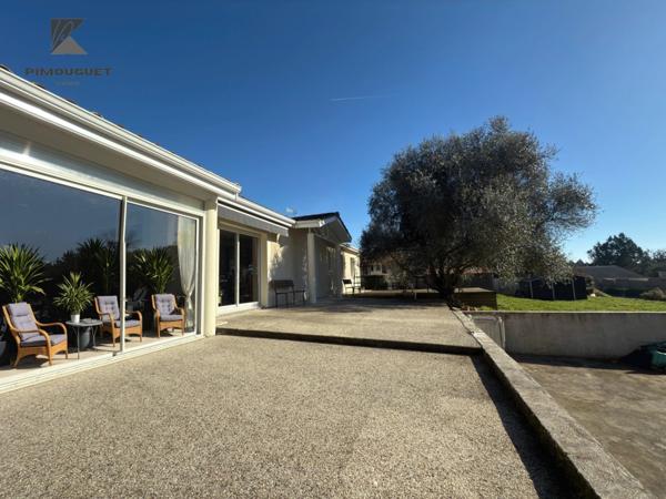 Maison contemporaine à Faleyras – 133 m² habitables sur un grand terrain divisible