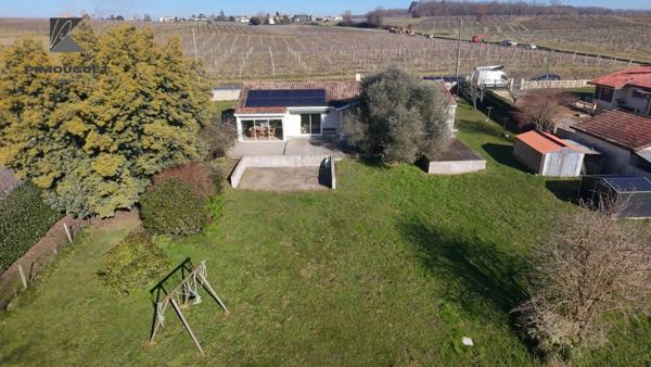 Maison contemporaine à Faleyras – 133 m² habitables sur un grand terrain divisible