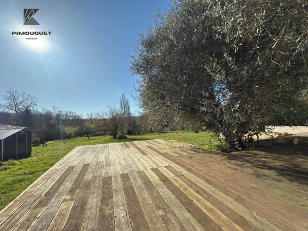 Maison contemporaine à Faleyras – 133 m² habitables sur un grand terrain divisible