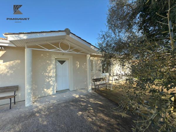 Maison contemporaine à Faleyras – 133 m² habitables sur un grand terrain divisible