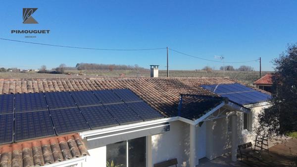 Maison contemporaine à Faleyras – 133 m² habitables sur un grand terrain divisible