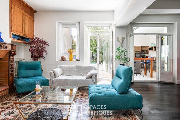 Maison de caractère au centre-ville de Grenade avec jardin et piscine