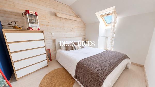 Nantes SUD , Magnifique T4 duplex en dernier étage avec garage