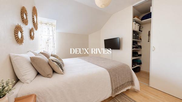 Nantes SUD , Magnifique T4 duplex en dernier étage avec garage