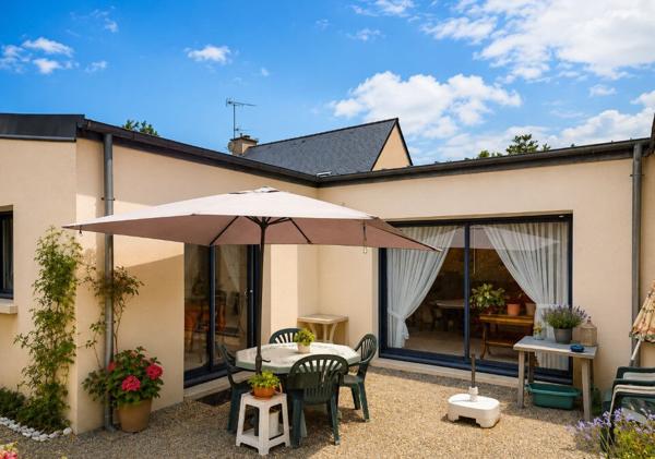 TREGUNC CENTRE - maison de plain pied 111 m² commerces à pied