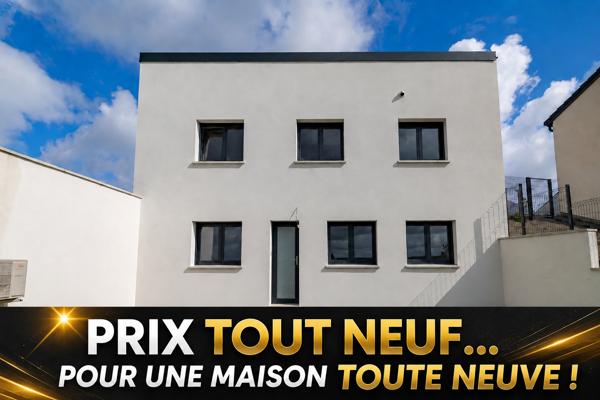 Maison NEUVE DISPONIBLE - Secteur résidentiel