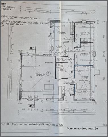 Belle parcelle à batit saulcy/Meurthe
