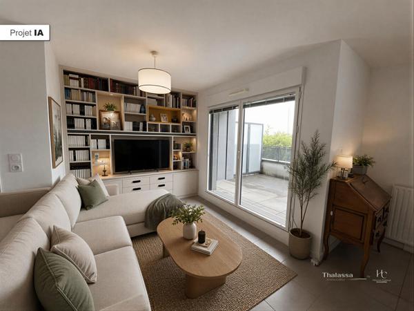 Appartement Nantes 3 pièce(s) 72 m2,  
Nantes 44300