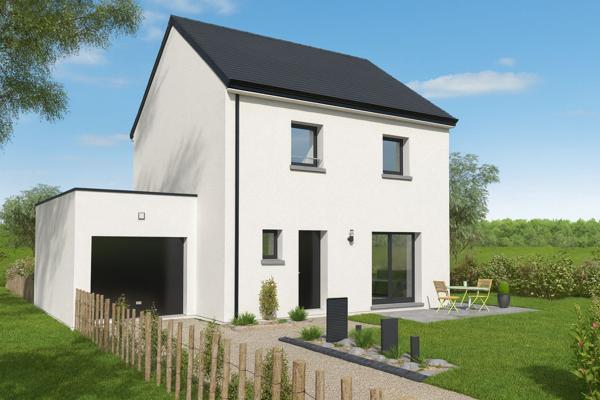 Terrain + Maison à vendre 5 pièces - 95 m²