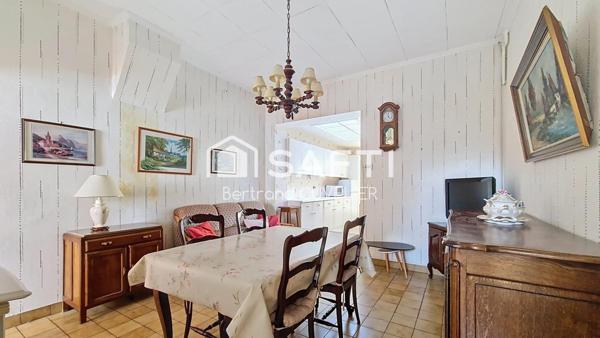 Maison 1930 à rénover - 99 m² - 5 chambres, jardin