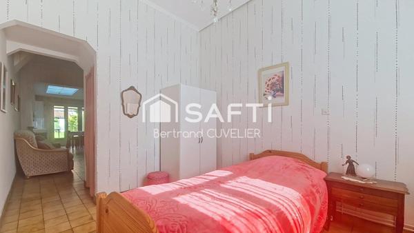 Maison 1930 à rénover - 99 m² - 5 chambres, jardin