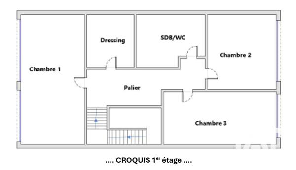 Maison à vendre 4 pièces 105 m² Marly-le-Roi