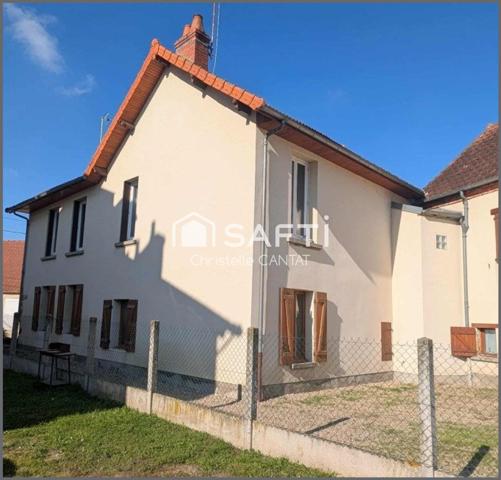 Maison composée de 3 appartements. Un duplex, 2F3.