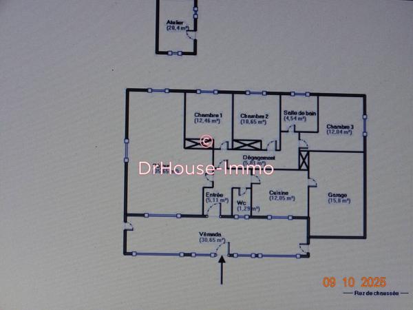 Maison à vendre 5 pièces de 132 m²