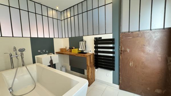 Saint-Étienne (42000) Appartement duplex de 117m2 habitables avec une très belle terrasse sur toit