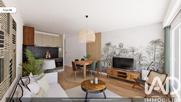Appartement à vendre 2 pièces 50,06 m² Arcachon