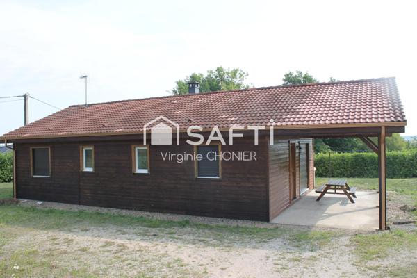Charmante maison ossature bois de 88m2 - Terrain de 1493m2