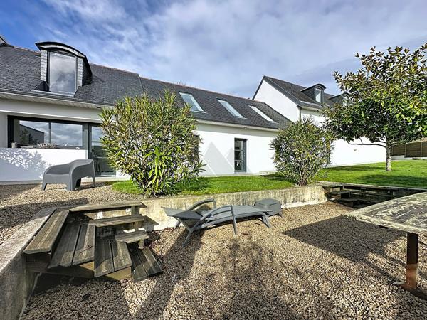 A VENDRE MAISON QUIMPER KERFEUNTEUN AVEC JARDIN SUD 5 CHAMBRES 180M2 LES COMMERCES A PIED