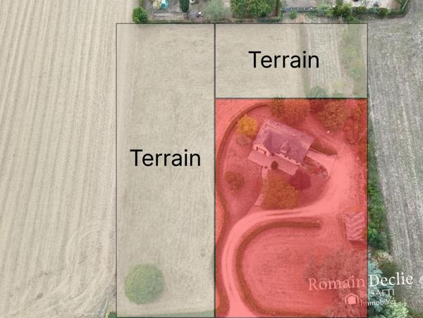 Terrain de 3500m² constructible - OAP en place pour 7 terrains minimum