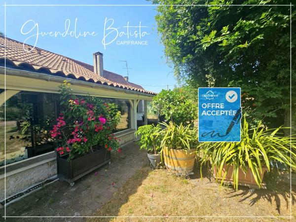 Maison de caractère 215m² - Terrain 860m² - SAINT PIERRE D'EYRAUD (24)