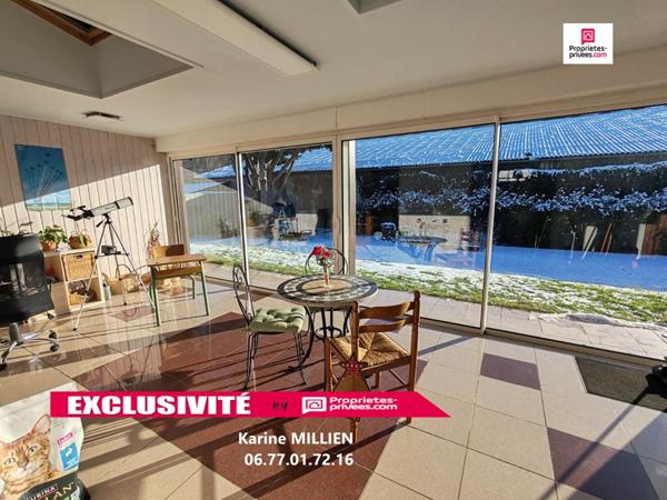 SAINT LUBIN DES JONCHERETS 28350 Maison individuelle sur sous-sol total + studio aménagé - 1 étage - 4 chambres - Terrain - 270 000  HAI