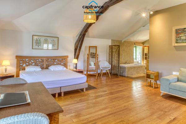 Propriete à vendre 12 pièces, 420m2 + 100m2 habitables sur 18ha de terrain