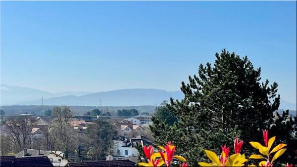 Appartement à vendre 4 pièces DIVONNE LES BAINS (01) – Résidence Le Stallion Élégance, terrasse panoramique et vue Mont Blanc