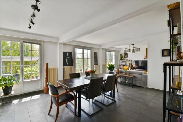 A vendre maison style mansart 6 pièces 140m² EPINAY SUR ORGE (91) à 17km de Paris, avec garage et atelier indépendant et un terrain paysagé de 598m²