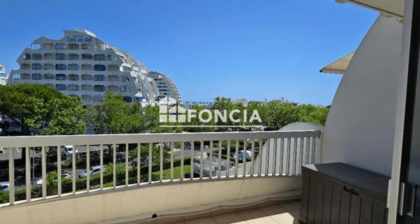 À vendre Studio 21 m² - La Grande-motte 34280