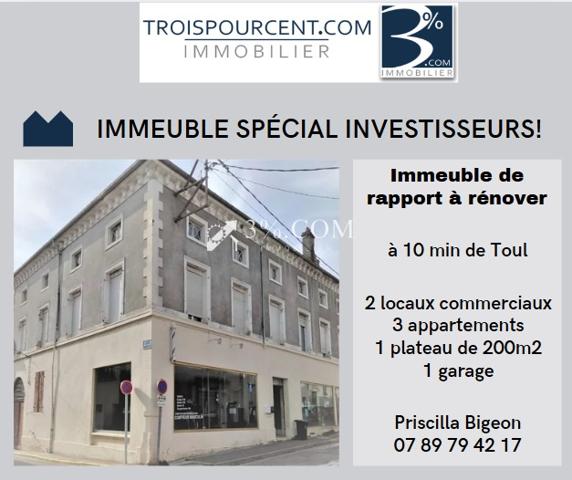 IMMEUBLE DE RAPPORT - SPECIAL INVESTISSEURS! Toul (54200)