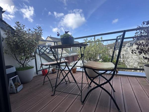 Saint Malo - Gare - Appartement T3 avec terrasse au dernier étage