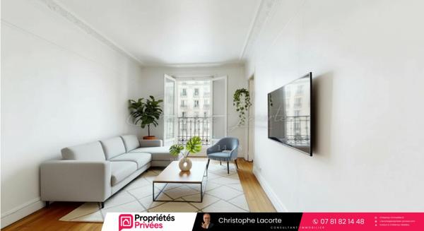 Appartement Paris 14ème 2 pièces 50 m2