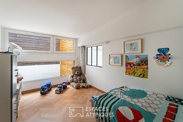 Loft avec jardin en coeur de ville