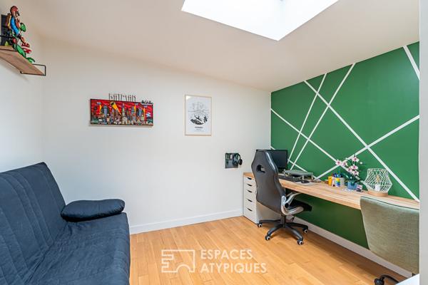 Loft avec jardin en coeur de ville