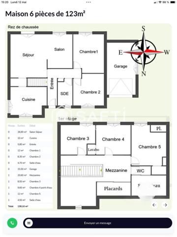 Maison entre terre et mer