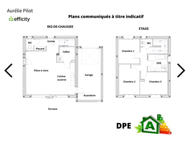 Maison
         4 pièces
        - 91 m² Exclusivité 409 900 € *