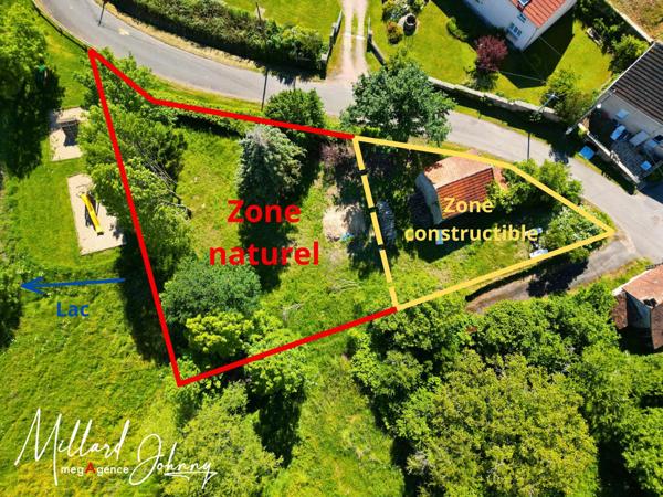 Terrain à SAINT-SERNIN-DU-BOIS, 71200 - 890m²