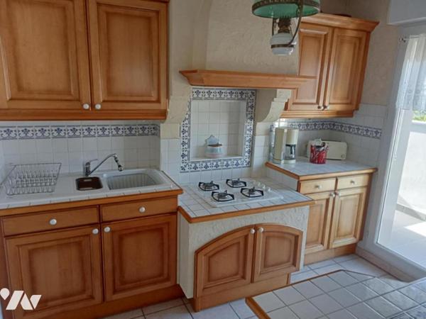 T4 de 84,98m² avec terrasse et véranda de 61m², 3 CH, parking en sous-sol